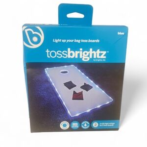 Toss Brightz  2 Blue  LED Light Strings for Cornhole Boards